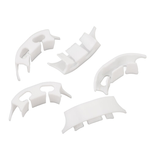 Clips de courbure pour plantes à 90, PP, 100 pièces