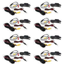 8X Car HD 4LED Rear View Backup Camera Reverse Camera for Astra H J Corsa Meriva Zafira Insignia Regal