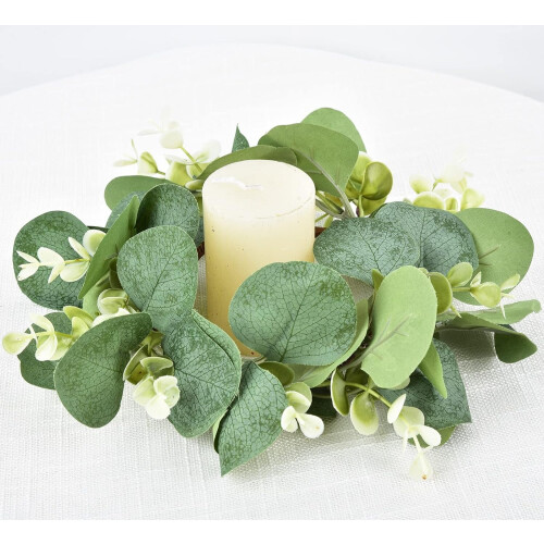 Coronițe de dulap din eucalipt artificial, pachet de 8, 23 cm 1