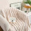 Blanket Throw Beige Soft Fuzzy 30x40 Inch 7