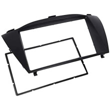 4X Jeu de Garniture de Fascia D'Autoradio Double Din Installer L'Interface StéRéO de Panneau DVD de Cadre pour TUCSON IX35 2010 + 178X102mm