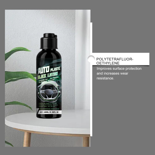 100ml Αποκαταστατικό πλαστικού για εσωτερικό και εξωτερικό αυτοκινήτου, 1
