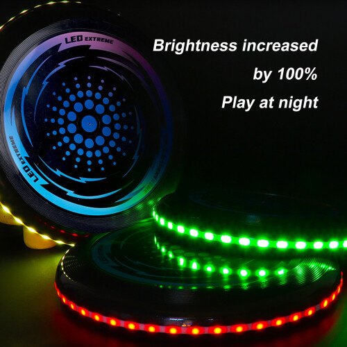 LED Light-Up Flying Disc for Adults, 27cm, 49 LEDs, 190g 2