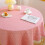 Rote karierte Polyester-Tischdecke, 100  150 cm 5