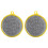 Paño de limpieza resistente de doble cara, 4,33 x 0,59 pulgadas, 1 unidad. 4