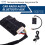 4X Autoradio-Audioadapter  AUX-Kabel Microfoon Handsfree Muziekinterface Discbox voor  Camry  RAV4 6