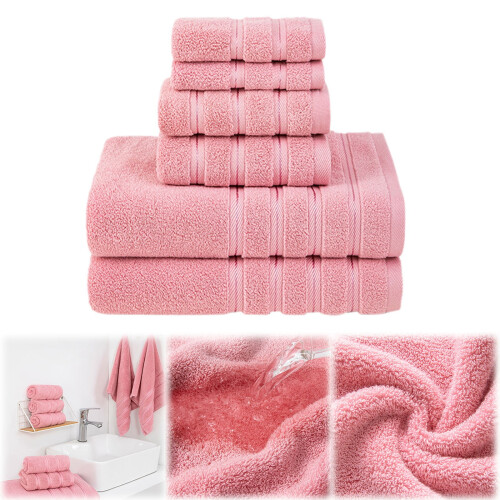 Toalha de banho de algodão turco 600GSM, macia e absorvente. 1