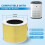 HY1800Ersättningsfilter H13HEPA + Kolfiber, 2-pack 2