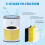 HY1800Ersättningsfilter H13HEPA + Kolfiber, 2-pack 3