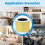 HY1800Ersättningsfilter H13HEPA + Kolfiber, 2-pack 7