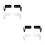 4Paires Support Mural Bâtons Baseball Softball Polyvalent 4