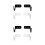 4Paires Support Mural Bâtons Baseball Softball Polyvalent 9