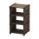 AuroraX 4-Tier Adjustable Shoe Rack, Black 2