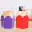 5-Pack Pencil Cup Set with Pencil Tip Design 5