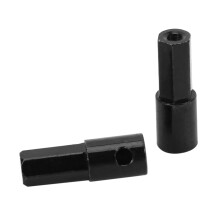 8Pcs Metal Rear Axle Shaft Adapter Accessories for WPL D12 C14 C24 C34 B24 B36 MN D90 D91 MN99S RC Car Parts