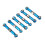 60Pcs Adjustable Metal Linkage Pull Rod Front /Rear Servo Link for  A949 A959 A969 A979 K929, 2