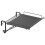 （1 pcs）Foldable Cabinet Door Storage Shelf Expandable-Black 1