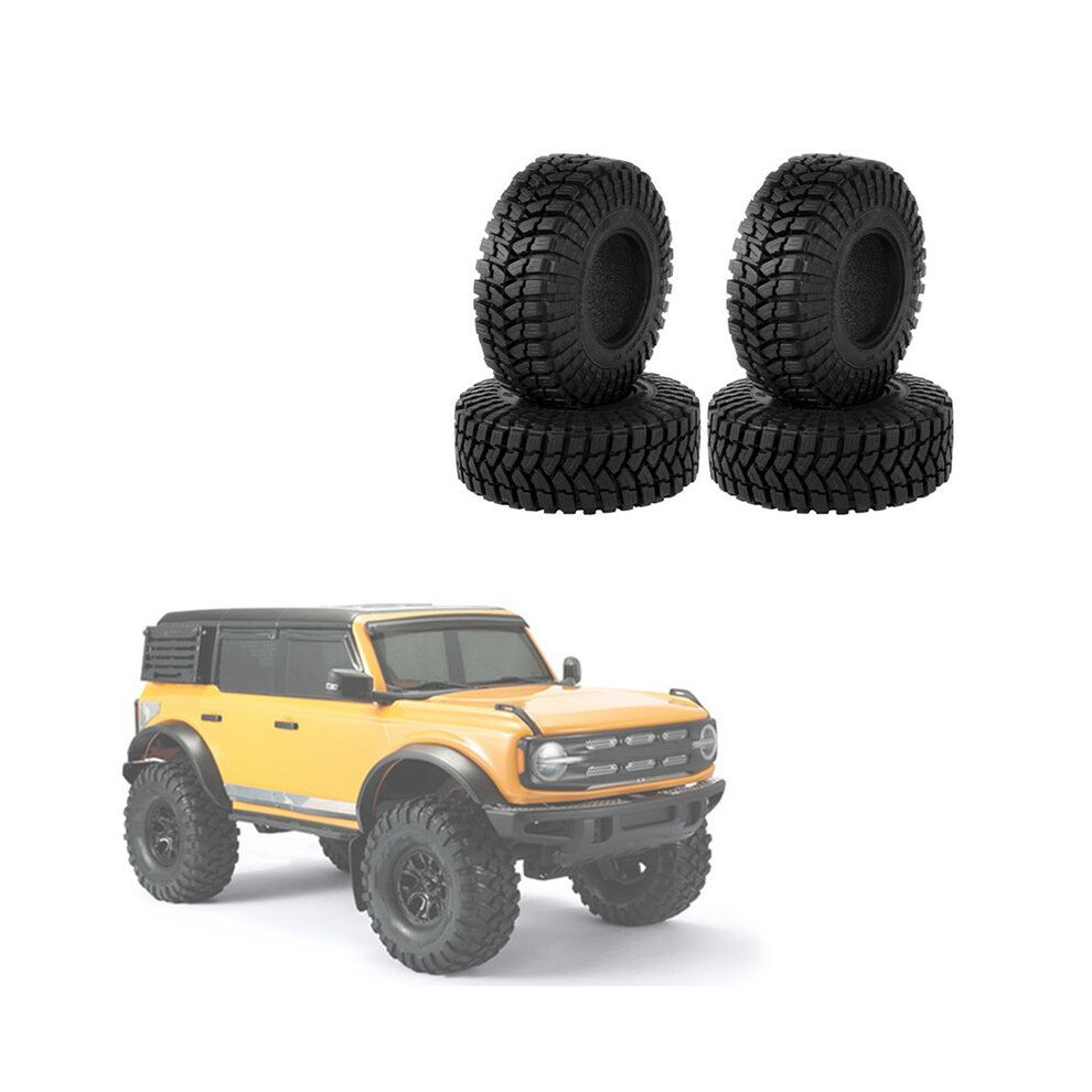 8Pcs 110Mm 1.9 Rubber Tire Wheel Tyre For 1/10 Rc Crawler Car Trx4 Rc4wd D90 Axial Scx10 Ii Iii Redcat Mst A 6032819402663