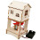 Physics Teaching Aid Wood Windmill Power Station Model DIY 1