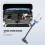 4X Front Left/Right ABS Sensor for  Captiva   Antara 96626078 3