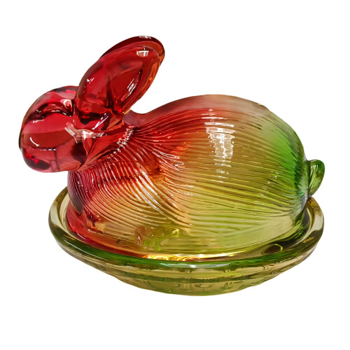Cartoon Rabbit Themed Candy Dish Functional And-S Glazed Color