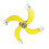 Unique 4 Leaves Themed Interactively Toy Parrots-Yellow 1