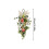 Artificial Hanging Floral Swag with Ribbon – Polyester 3