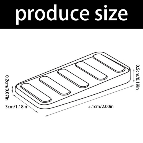 Furniture Leveling Shims Clear Adjustable 4 or 8 pcs 2