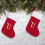 Broderade julstrumpor med initialer – Stickade, 1-pack 5