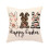 Oster-Kissenbezug-Set 45x45cm 4-teilig Polyester-Leinen 3
