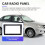 2Din 9 Polegadas Controle de Carro para Painel de RáDio com Moldura de áUdio para  Granta 2011 - 2017 2