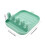 Foldable Pot Lid Holder with Drain Tray 15x12x5cm 3