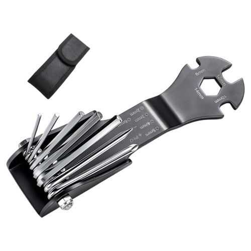 11 in 1 Hex Key Foldable Wrenches Tool For-Allen screw wrench