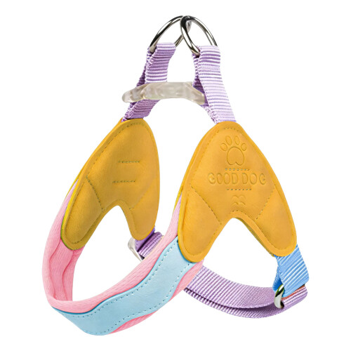 Breathable Safe Puppies Harnesses Light-Wheat field golden M