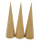 Paper Mache Craft Cones 35cm 3 Pieces 2
