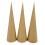 Paper Mache Craft Cones 35cm 3 Pieces 3