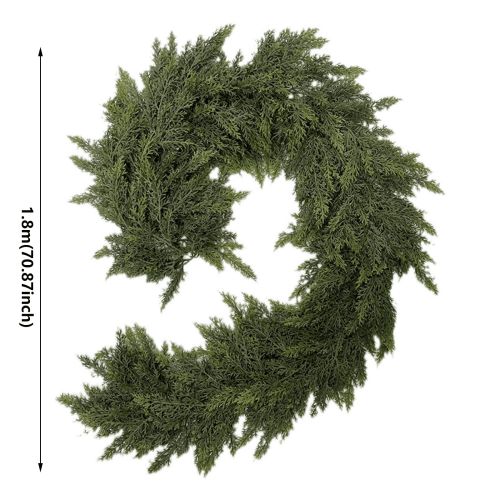 Ghirlandă artificială de pin Norfolk, verde, 1,8 m 2