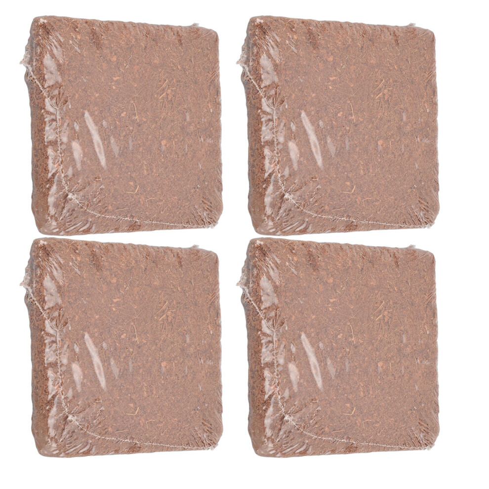 4PCS Coconut Coir Soil Brick for Gardening, Organic Plant GrowthEnhancer