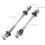 4-Piece Iron Quick-Release Bike Axle Kit 2