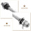 4-Piece Iron Quick-Release Bike Axle Kit 4