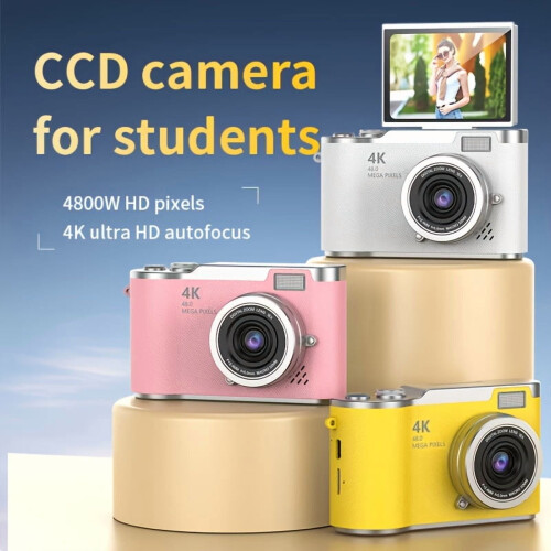 4K digitale camera met 2,4-inch kantelbaar scherm 2