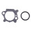 Carburetor Carb with Gasket O- Fit for Briggs & Stratton Quantum 498965 Engine Replacement 7