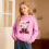 Jungen Kapuzenpullover mit Grafikprint, Langarm 2