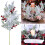 Fiori natalizi artificiali con bacche rosse, 12 pezzi 4