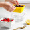 Double-Layer Plastic Kitchen Strainer Bowl Set 5