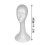 Styrofoam mannequin head with long neck 18 inches 3