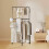 Rotating Floor Standing Clothes Hanger Black 168 cm 5