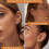 Hypoallergenic Surgical Steel Flat Back Earrings Gold Stud 8