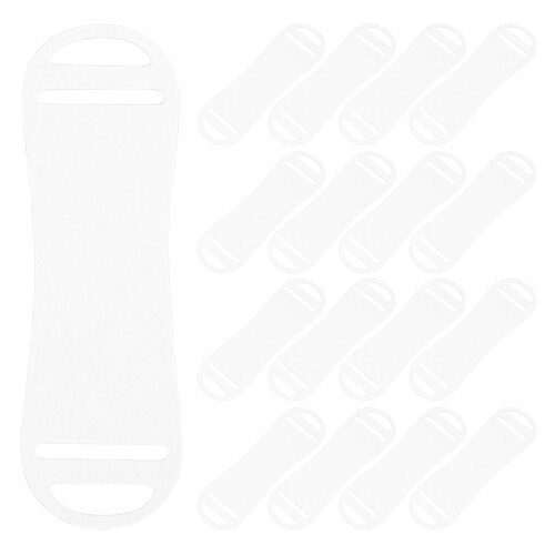 100Stk Transparente PVC Preisschilder Für Brillen