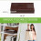 Foldable Bamboo Bathtub Caddy Tray – 28.5–40.1 in 4